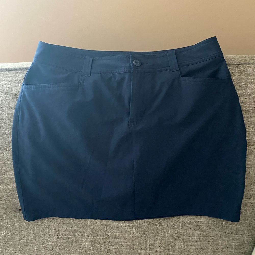 Eddie Bauer Dark Blue Mini Skirt